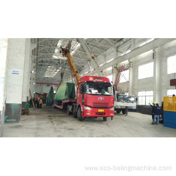 400ton Press Car Shell Scrap Waste Metal Baler